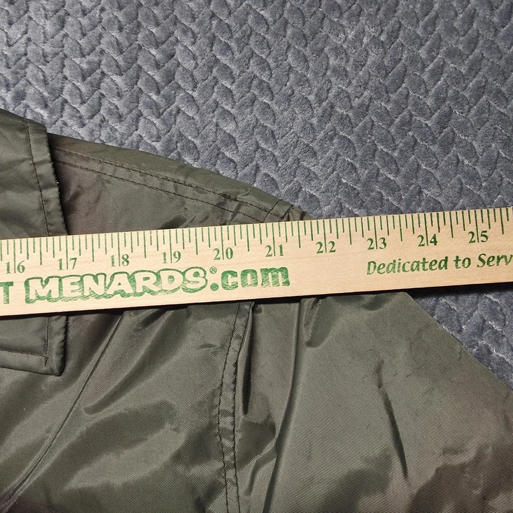 VTG Golden Fleece Industrial Outerwear‎ Jacket Men's 46 Green Quilted Lined USA